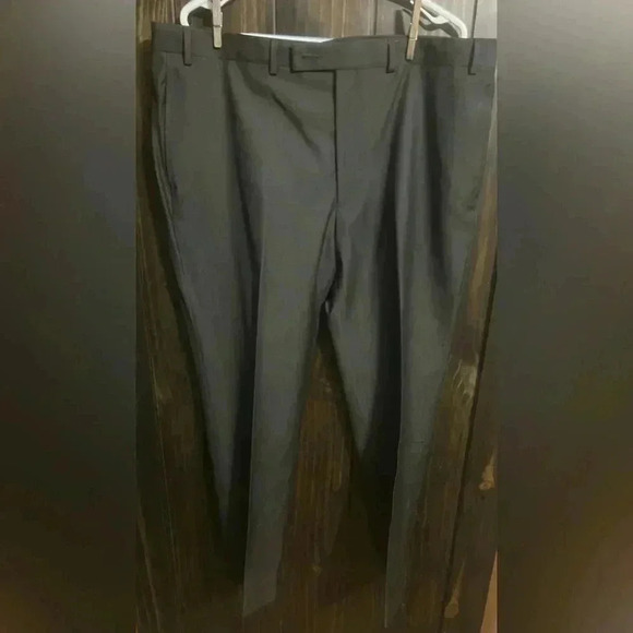 Calvin Klein Men's 100% Wool Black Suit Jacket Slim Fit Size 46L - Picture 5 of 8